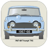 Triumph TR5 1967-68 (Hard Top) Coaster 1